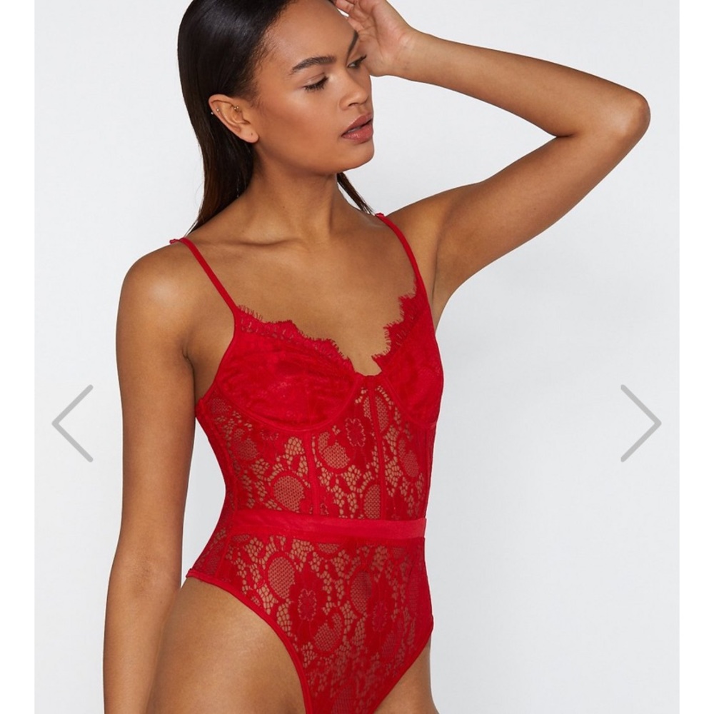 Nasty Gal lace bodysuit